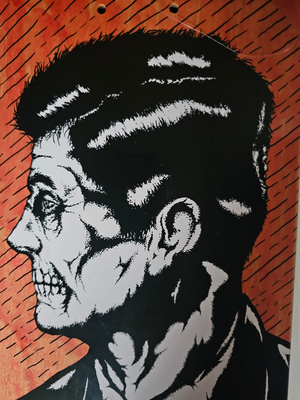 Zero James Brockman Skateboard Deck | "Dead Presidents" JFK Graphic | 8.0"