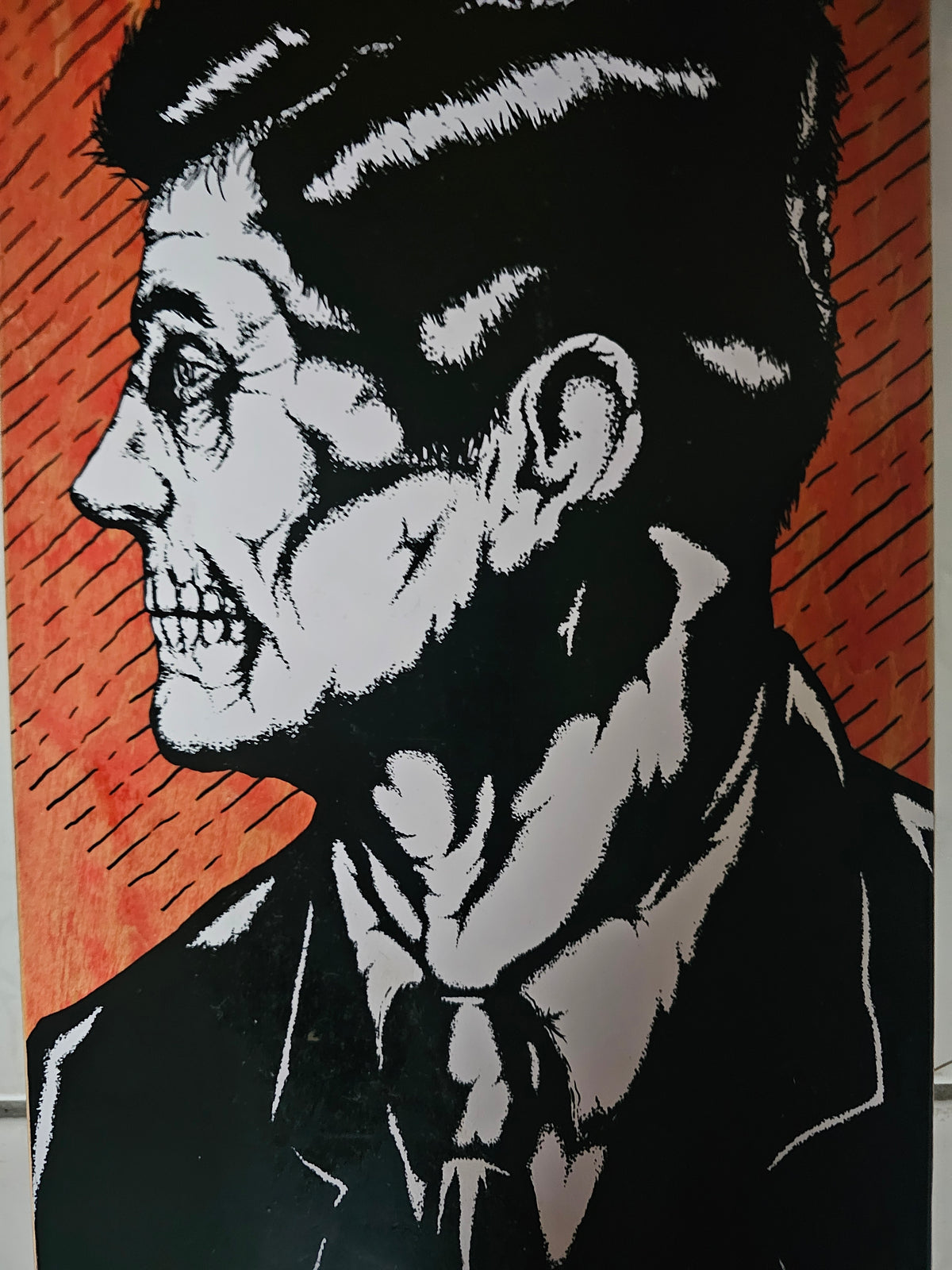 Zero James Brockman Skateboard Deck | "Dead Presidents" JFK Graphic | 8.0"