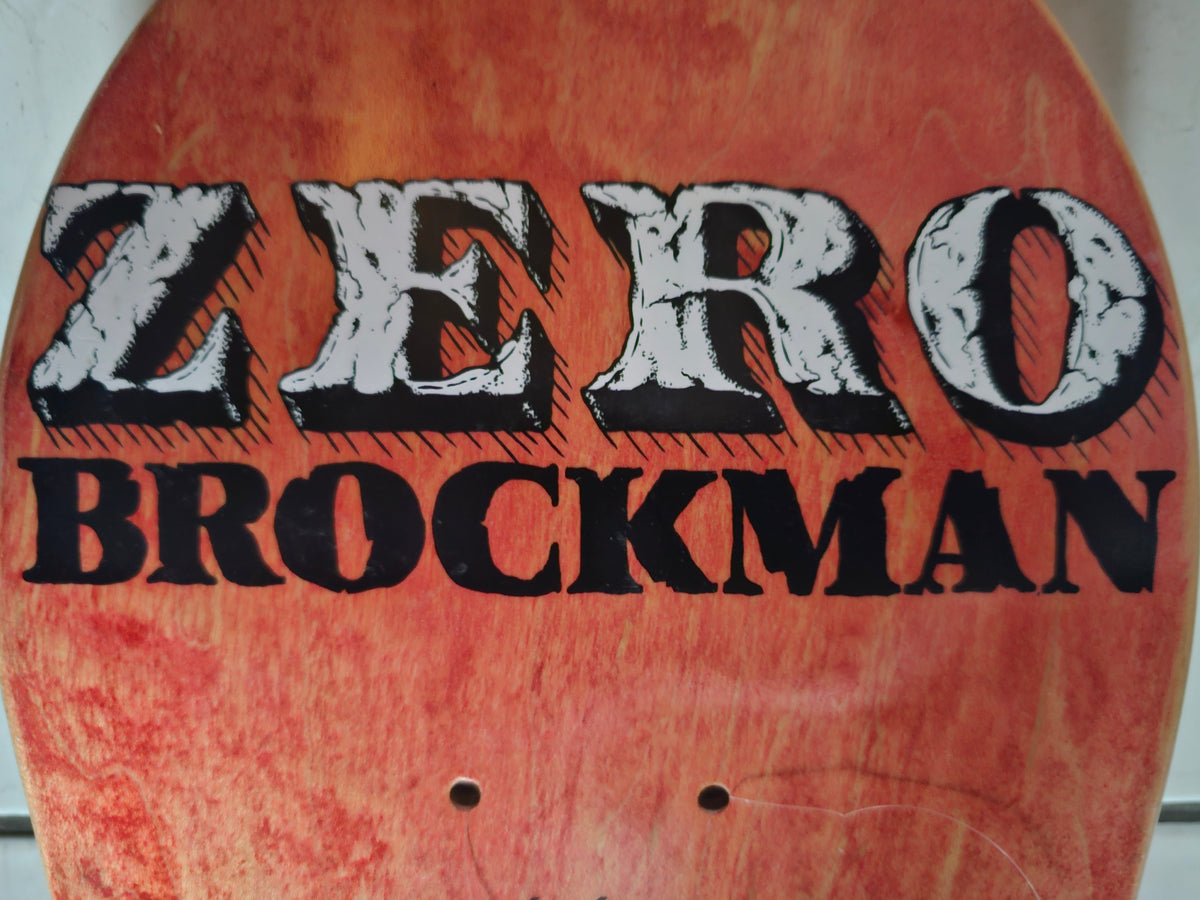 Zero James Brockman Skateboard Deck | "Dead Presidents" JFK Graphic | 8.0"