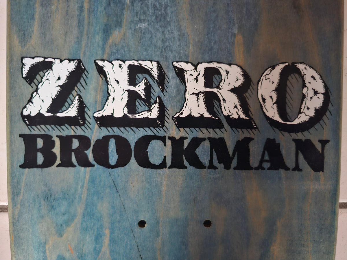 Zero James Brockman Skateboard Deck | "Dead Presidents" JFK Graphic | 8.0"