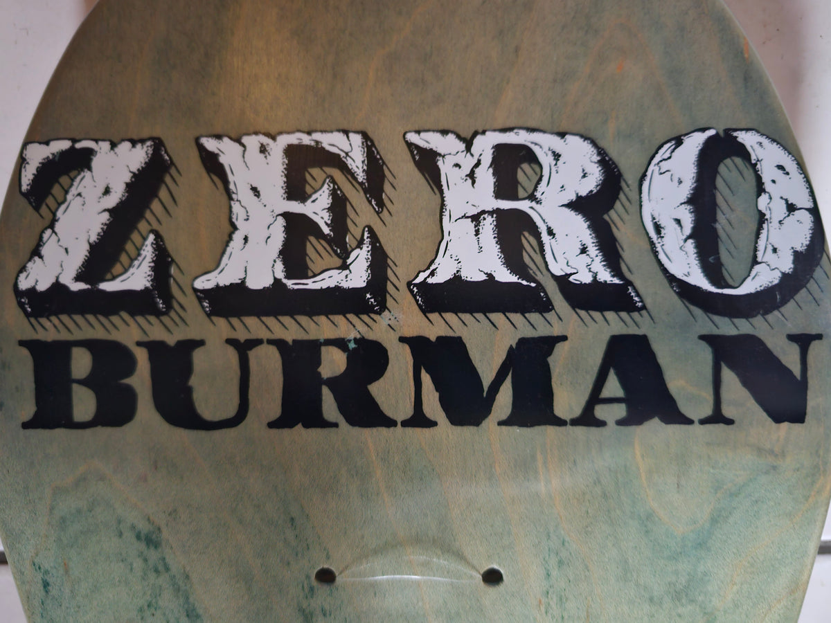 Zero Dane Burman Skateboard Deck | "Dead Presidents" Queen Graphic | 8.375"