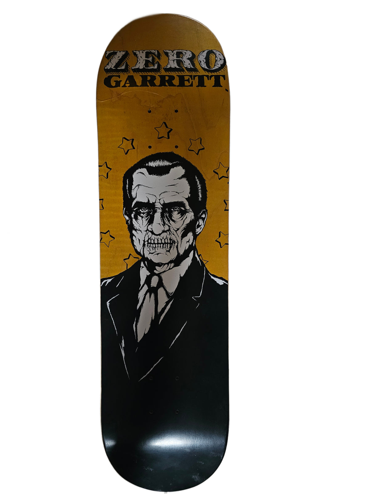 Zero Garrett Hill Skateboard Deck | "Dead Presidents" Nixon Graphic