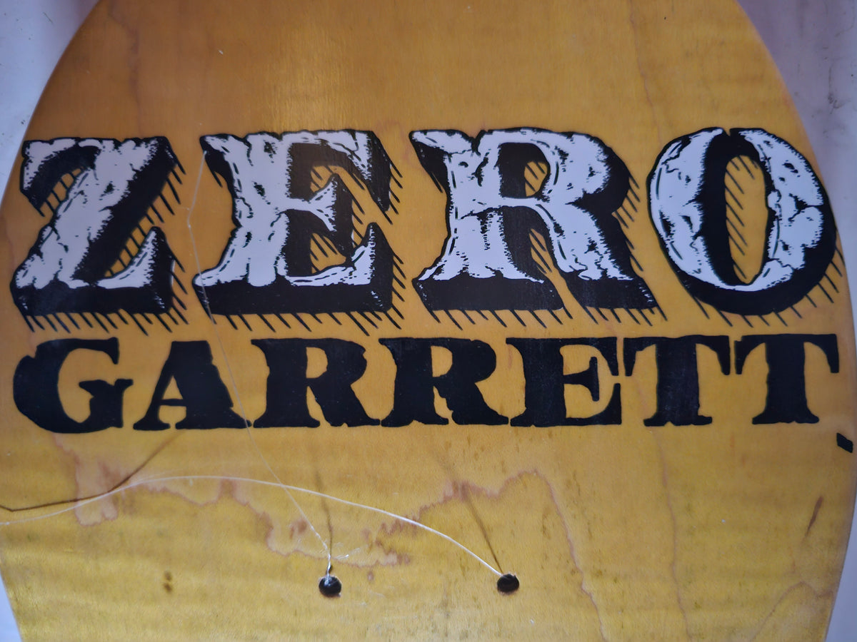 Zero Garrett Hill Skateboard Deck | "Dead Presidents" Nixon Graphic