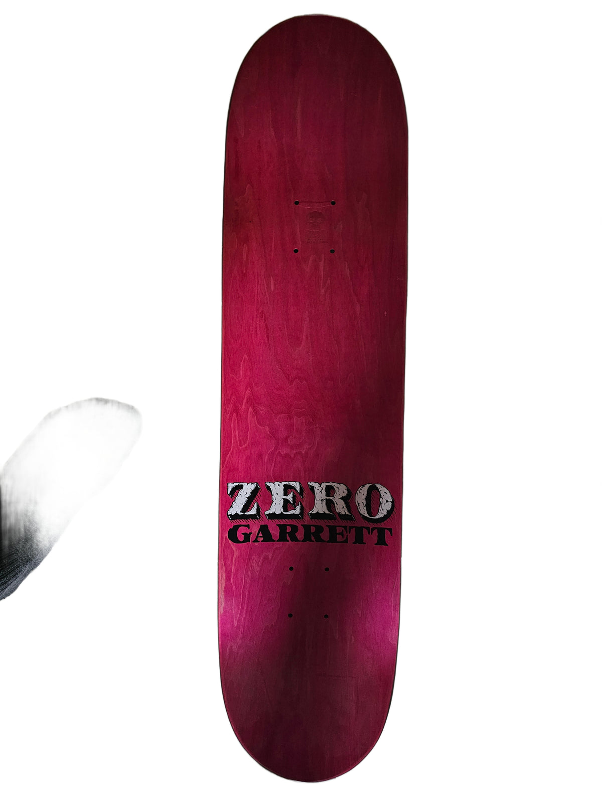 Zero Garrett Hill Skateboard Deck | "Dead Presidents" Nixon Graphic
