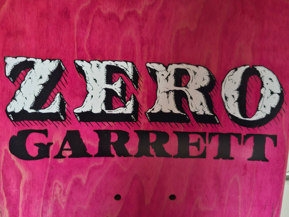 Zero Garrett Hill Skateboard Deck | "Dead Presidents" Nixon Graphic