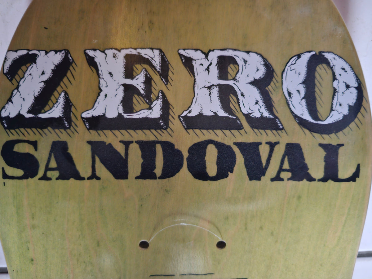Zero Tommy Sandoval Skateboard Deck | "Dead Presidents" Washington Graphic | 8.125"