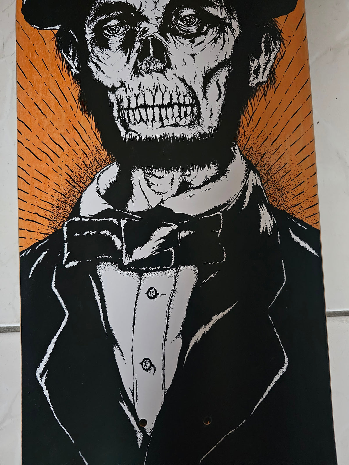 Zero Jamie Thomas Skateboard Deck | "Dead Presidents" Lincoln Graphic | 8.375"