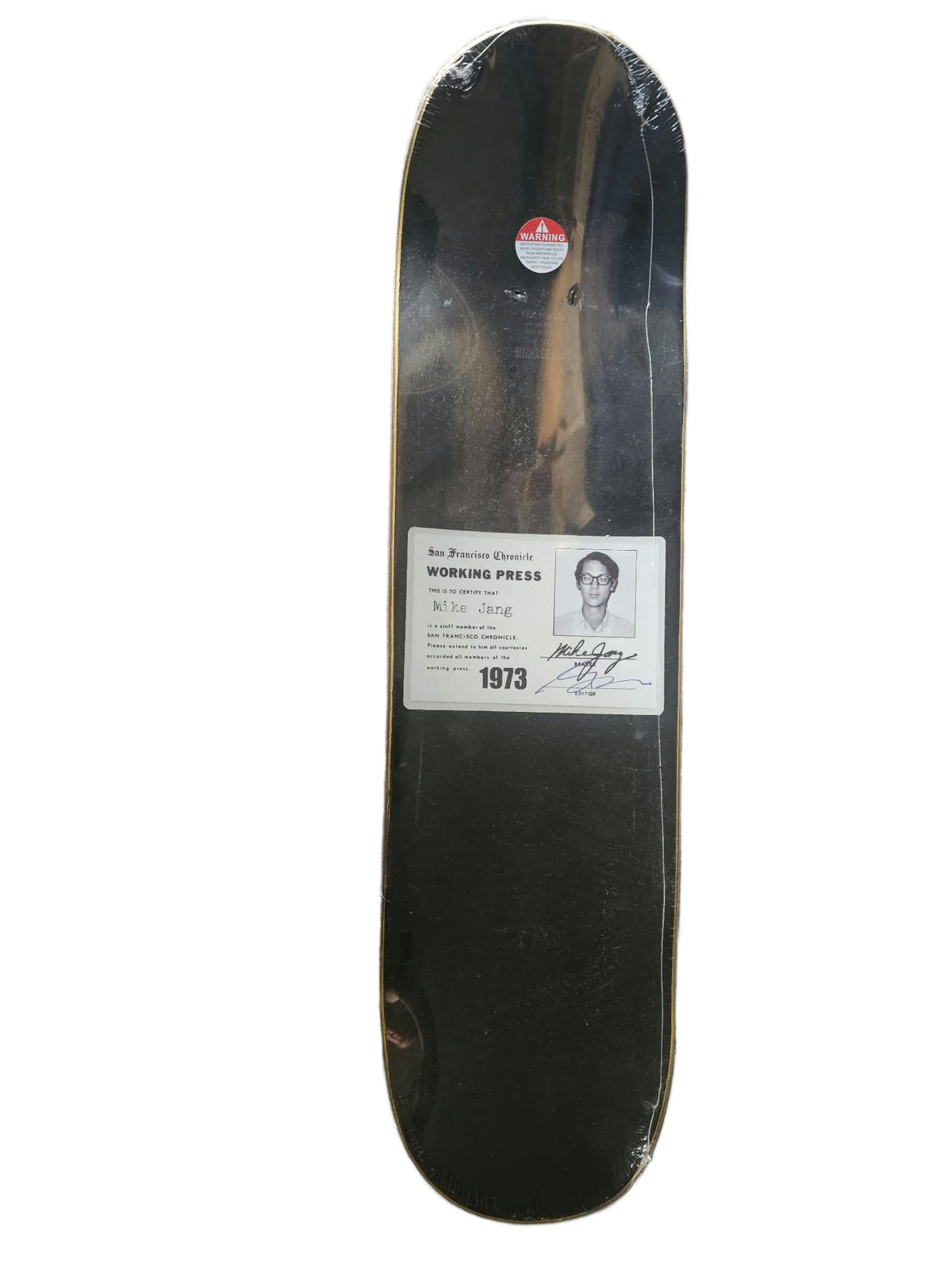 GX1000 Michael Jang portrait-grid skateboard deck graphic