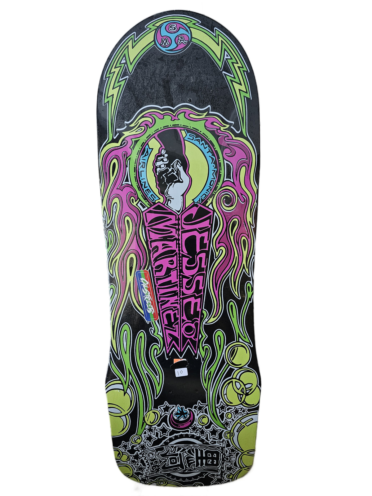 SMA / Madrid Jesse Martinez Skateboard Deck — Signed & Numbered (39/100)